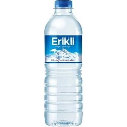 Erikli şişe su