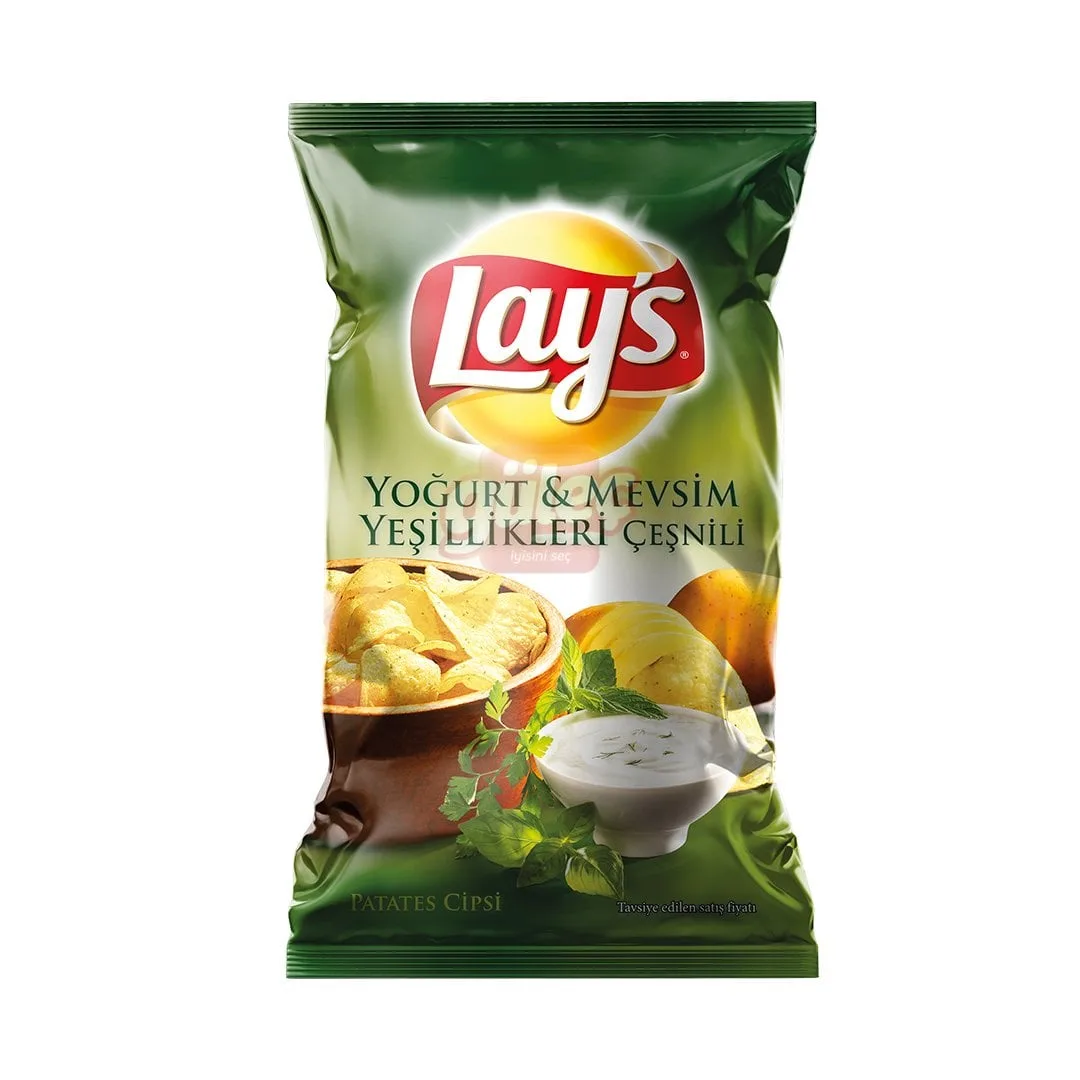 LAYS YOĞURT MEVSİM YEŞİLLİK 150 g(yeni)